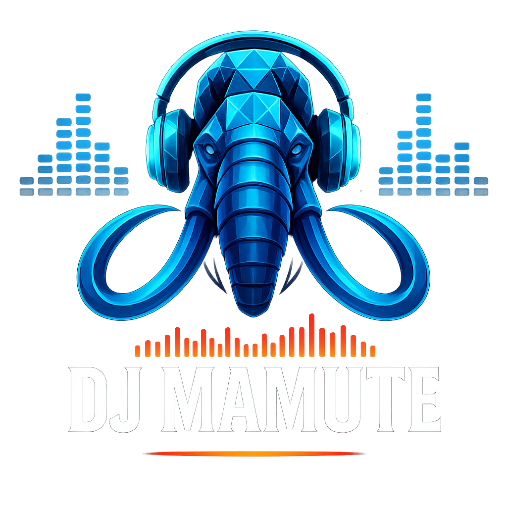 Mascote DJ Mamute - Especialista em Festas